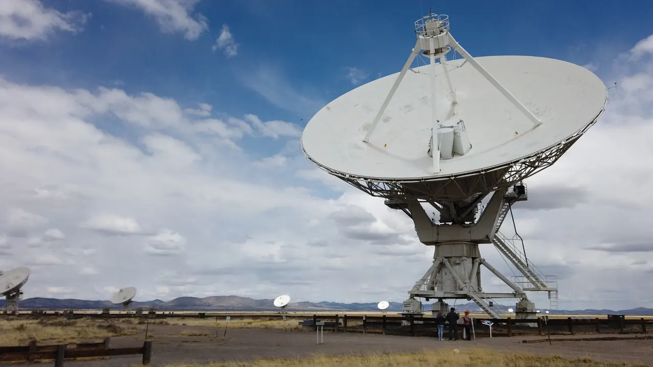Remos satellite Ground Station antenna at the Luleå facility