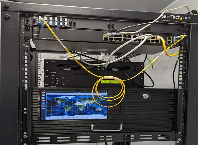 Modem Installation Rack